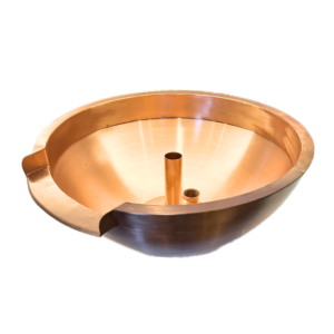 copper water bowl